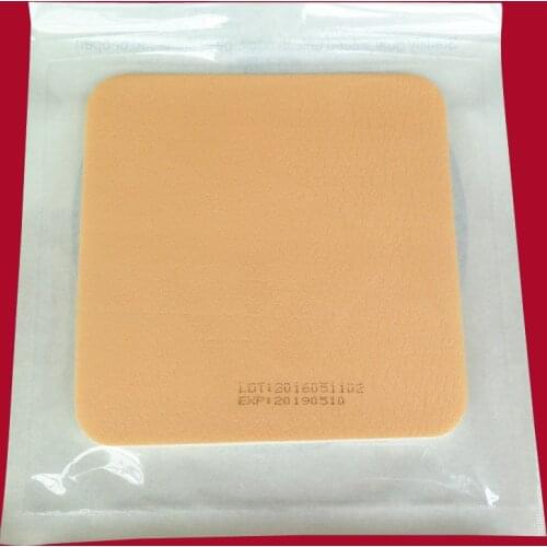 1pcs 10cm*10cm medical foam dressing healthcare Bed sore Absorb exudate elderly dressing wound tire bedsore dressing absorbent