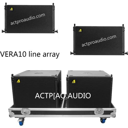 VERA Series 10 12 inch two way active Mini line array speaker Power Stage line array loudspeaker