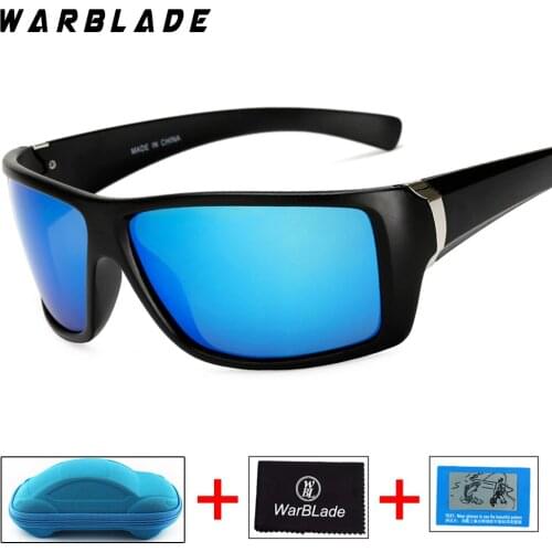 2018 Mens Sunglasses Polarized Brand Designer Square Sun Glasses Mirrored Beach Oculos De Sol for Vacation with original box