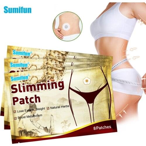24pcs Slimming Navel Plaster Let Abdomen Arms Weight Lose Slim Patch Burning Fat Patch Keep Body Shape Stickers Body Massager