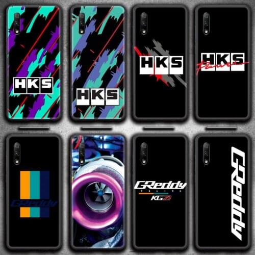 HKS Sports Car Brand Phone Cases for Huawei Honor 30 20 10 9 8 8x 8c v30 Lite view 7A pro