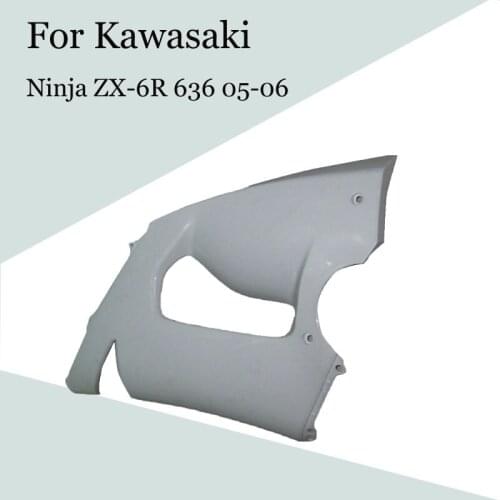 For Kawasaki Ninja ZX-6R 636 2005 2006 Motorcycle Body Left and Right Side Covers ABS Injection Fairing ZX 6R 05-06 Accessories
