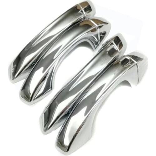 For Volkswagen VW Teramont Atlas 2017 2018 ABS Chrome Door Handle Decorative Frame Cover Trim Car Sticker Accessories 8pcs