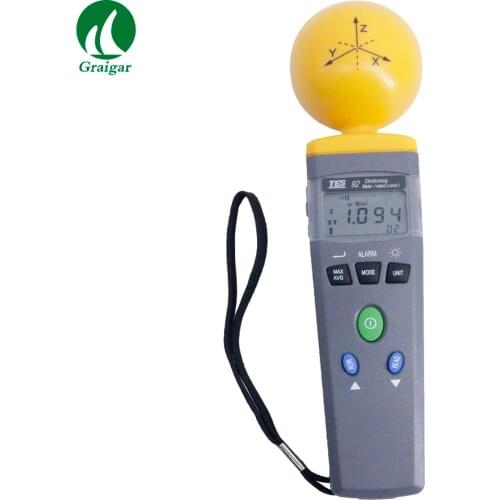 TES-92 EMF Meter Triaxial Data Logger the Electromagnetic Radiation Detector TES92