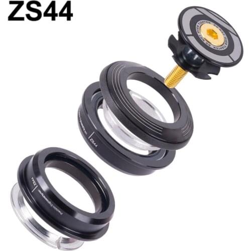 Bicycle Bearing Headset ZS44 44mm Road Bike Headset Build-in Bearing Internal Straight Tapered Tube Fork Cycling Accessories