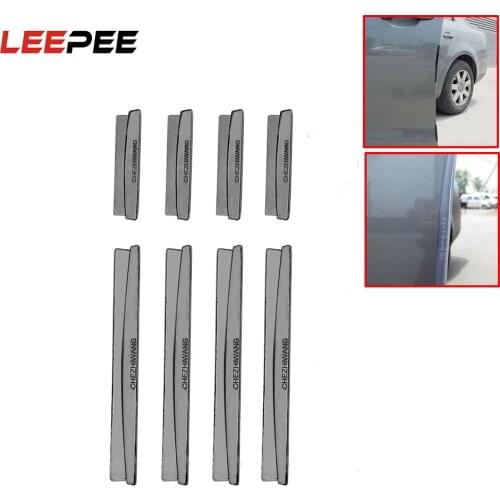 LEEPEE Car Door Protection Strip Universal Styling Mouldings Car Door Protector Car-styling Door Edge Guards Exterior Parts