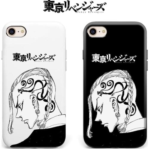 Matte Transparent Cell Phone Case for iPhone 11 12 pro mini X XS max 7 8 plus XR Soft TPU Clear manjiro sano Tokyo Revengers