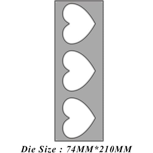 JMCRAFT Loving Background Border Metal Cutting Dies Die Cuts For DIY Card Making New 2021 Embossed Crafts Cards