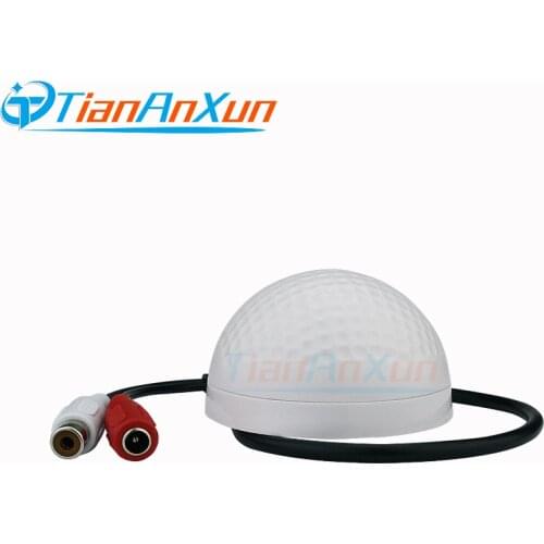 TIANANXUN Surveillance Mini Microphone Audio Pickup Up Device High Sensitivity CCTV Camera listening Monitor device Kits