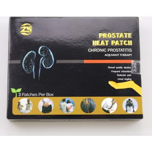 New product treatment of prostatitis patch