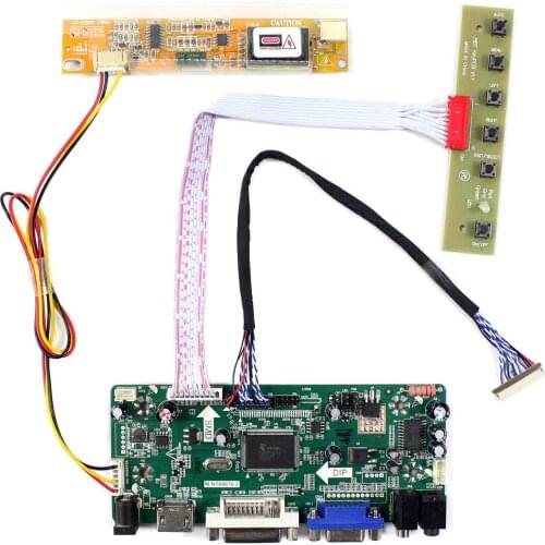 H DMI VGA DVI Audio LCD Controller Board For 12.1inch LTM12C328T 1024x768 LCD Panel