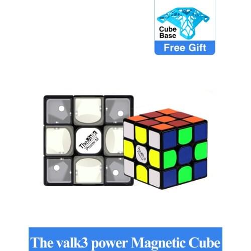Qiyi Mofang valk 3 power M 3x3x3 Magnetic Valk3 Mini Size Magic 3x3 speed cube Magico cubo Competition Toy WCA By Magnet