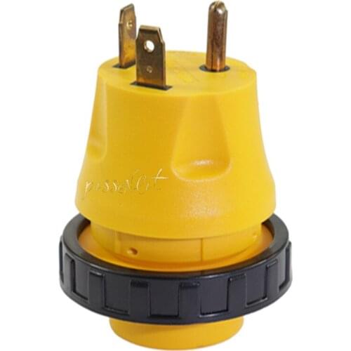 Power Cord Adapter Plug 15A Male To 50A Twist Lock Female Plug Connector for RV Camper Car Accessories Car Socket