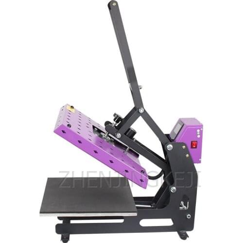 Heat Press Machine Magnetic Automatically Transfer Printing Sublimation Hot Stamping Tools Electronic Temperature Time Control