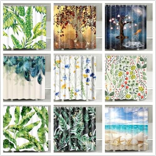 Birdcage Shower Curtain Polyester Waterproof Mildew Home Shower Curtains Bathroom Partition Waterproof