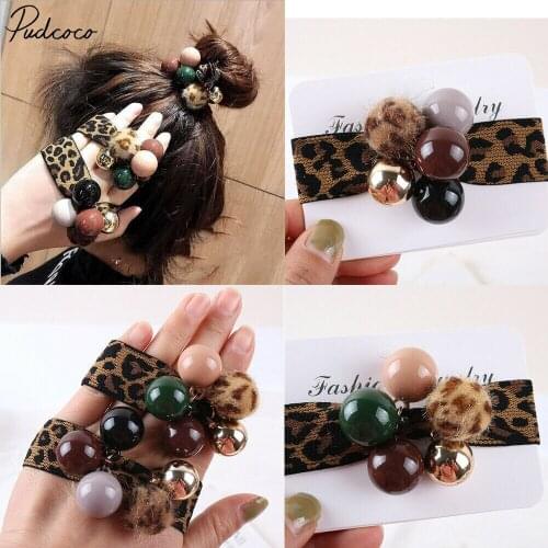Women Elastic Hair Ties Band Ropes Ring Ponytail Holder Accessories