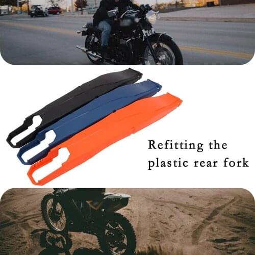 1 Pair Universal Motorbike Black Plastic Tube Dirt Bike Motocross Fork Guard Protection Fork Protector Covers Fork Guards