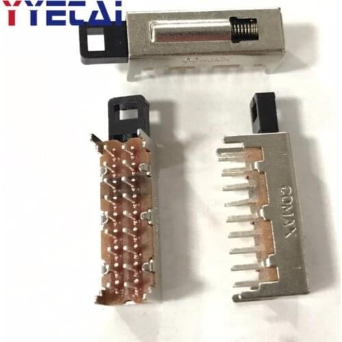 5PCS Recording switch double row 18 pin 2*9 push micro switch PS-62D13-K DD