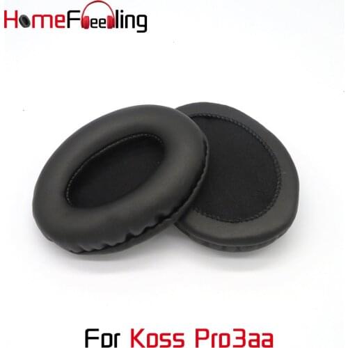 Homefeeling Ear Pads For Koss Pro3aa Earpads Round Universal Leahter Repalcement Parts Ear Cushions