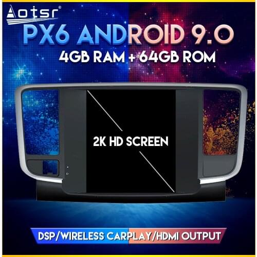 Car Video-player For Nissan Teana J32 Maxim 2008+ Android 9.0 Tesla style Vertical screen Car GPS Navigation Player CARPLAY