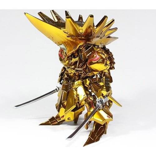 GK Figure Resin White Mold Handmade Five-Star Q Version Headshot Golden Knight SD Spot
