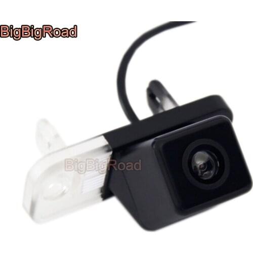 BigBigRoad For Mercedes Benz CLK W209 / C Class W203 / E Class W211 / CLS W219 W300 CLK W209 Car HD Rear View Parking Camera