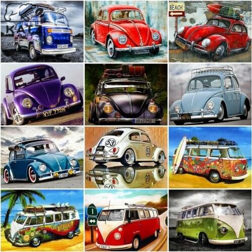 Car Collection Diamond Mosaic Art Gift Diy Diamond Painting Scenery Embroidery Crossing Cross Stitch Home Aesthetic Decoration