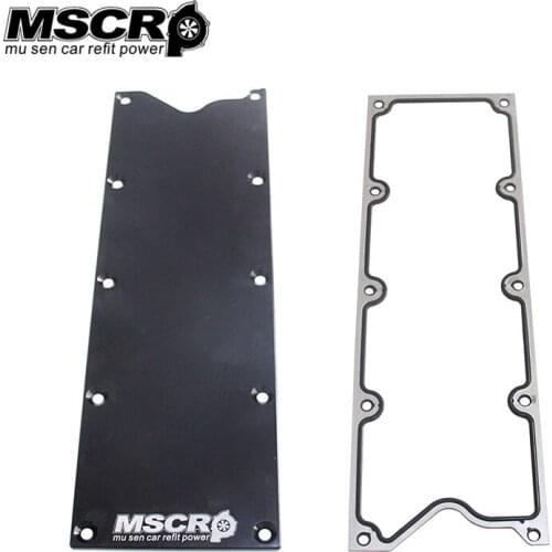 LS Gen 3 VALLEY PAN Cover with GASKET Plate Billet Knock Sensor Delete LSX LS1