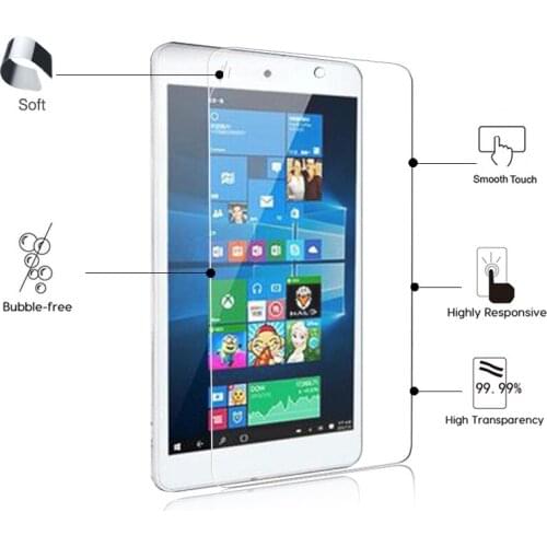 Best premium Clear Glossy screen protector film For Cube iWork 8 Ultimate 8.0" tablet front HD lcd screen protective films