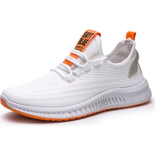 Men Sports Shoes Walking Sneakers Vulcanize Shoes Running Shoes Tennis Shoes Athletic Sneakers Mesh Breathable Shoes