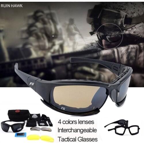 X7 Polarized Sport Sunglasses Tactical Outdoor Sport Men UV400 Protection Goggles Hunting Shooting Airsoft Glasses