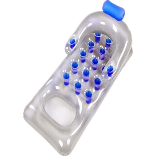 Float Lounge Water Bed Swimming Pool Folding Chair Floating Row Summer Water Toys For Children Adults