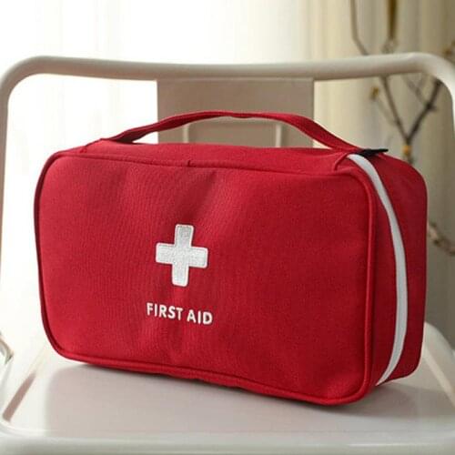 Portable First Aid Bag Emergency Storage Case Medicines Drug Holder For Home Outdoor Survival Medical Rescue Handbag