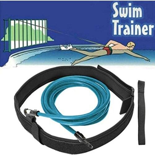 Swim Training Belts Leash Tether Stationaries Swimming Harness Bungee Cords Resistance Bands WHShopping