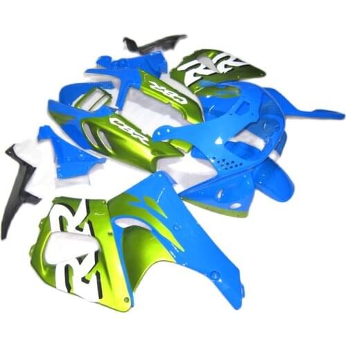 Brand New fairing kit for HONDA CBR900RR 893 1996 1997 Blue Green Fairings CBR893RR 96 97 XF70