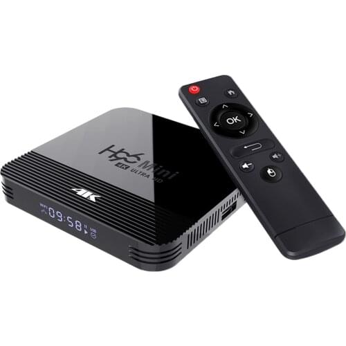 TV Box Android 9.0 H96 Mini H8 RK3228A 2.4G/5G WIFI Set Top Box 1+8GB US
