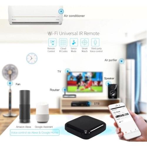 Universal remote control wifi infrared IR remote control Quick Response Voice Control Sensitive Smart infrared air-conditioner