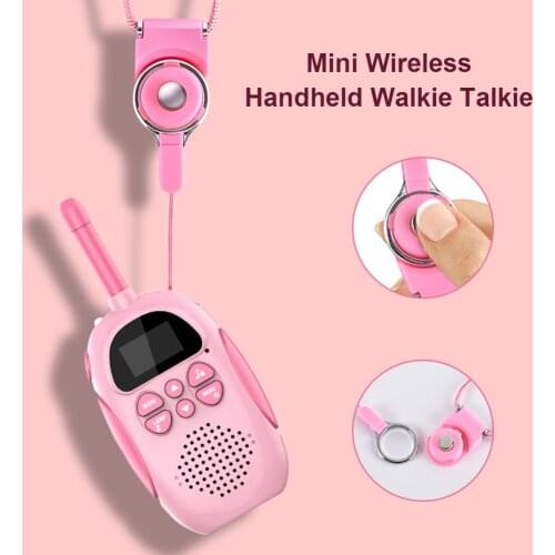 2pcs Walkie Talkie Kids Walkie-talkies 22 Channels 2 Way Talk Parent-Child Educational Interactive Wireless Radio Toys