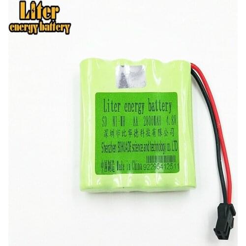 4.8V 2800mAh Remote Control toy electric lighting lighting security facilities 4*AA NI-MH battery RC TOYS battery group