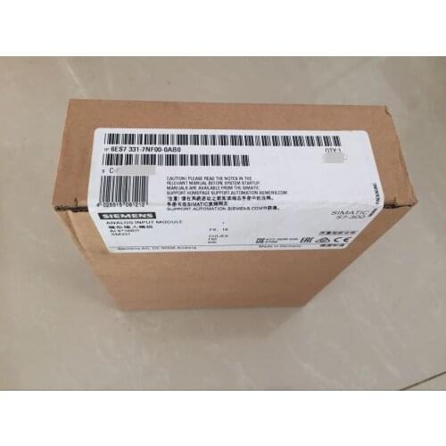 6ES7331-7NF00-0AB0 Module for S7 SM331 SM 331 SIMATIC S7-300, Analog input SM 331, isolated, 8 AI