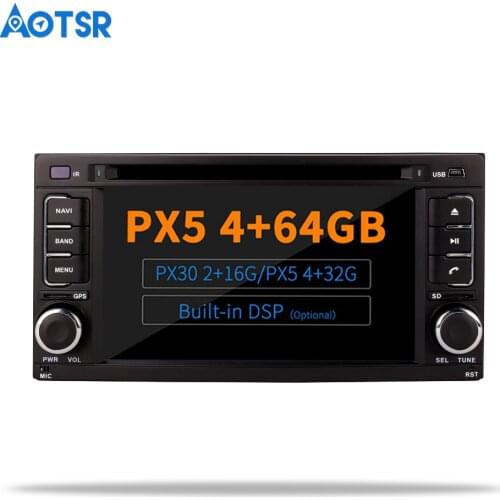 AOTSR Android 9.0 / 10.0 DSP Radio For Subaru Forester Impreza 2008 2009 2010 - 2013 Car GPS Navigation 2 Din Bluetooth Player