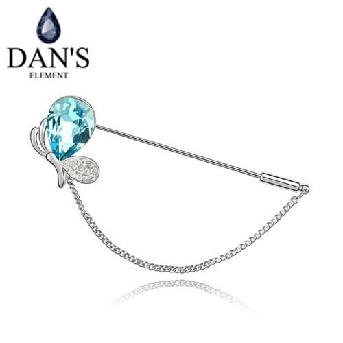 DAN'S ELEMENT Gold Brooches For Clothes