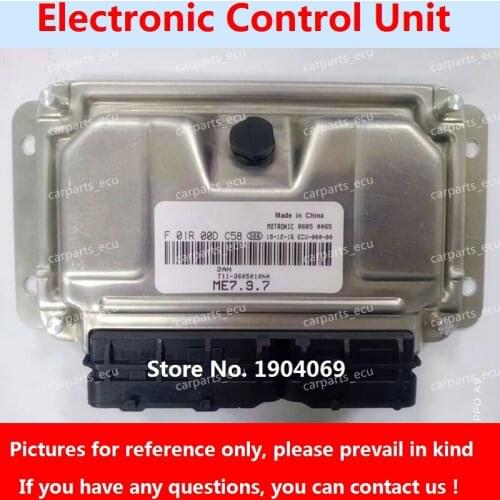 F01R00DC58 F01RB0DC58 T11-3605010NA M7.9.7 ECU Electronic Control Unit F01R00D635 T11-3605010BJ F01RB0D635 For Chery Tiggo Car