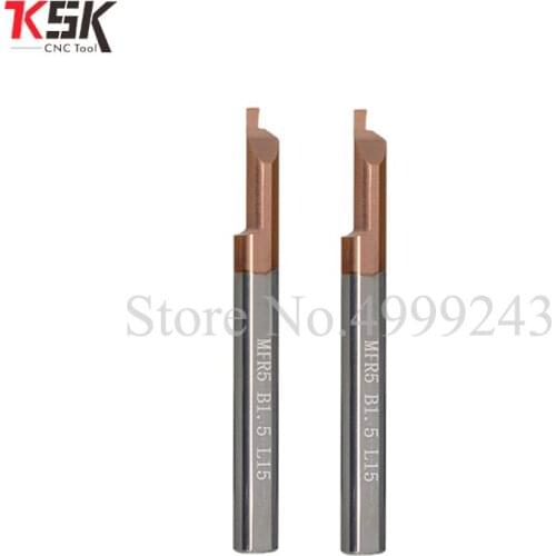 MFR MFR4B1.0 L15 MFR5B1.0 MFR5B1.5 MFR6B1.0 MFR6B1.5 L22 Face Grooving Solid Carbide Tools CNC Small Bores Milling Boring Cutter