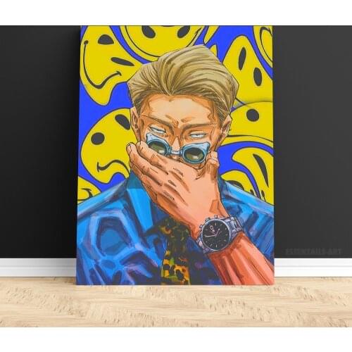 Kento Nanami Jujutsu Kaisen Anime Manga Decoration Print Home Decor Canvas Painting Bedroom Study Living Room Wall Art Poster