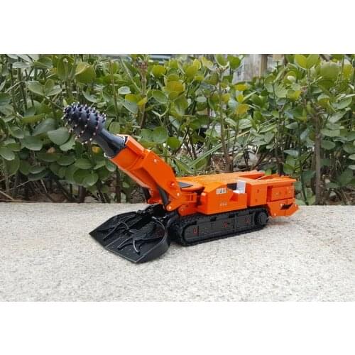 Collectible Alloy Toy Model 1:35 Scale Huahan Super Rock Roadheader Rotary Drilling Rig Engineering Machinery Diecast Model Gift