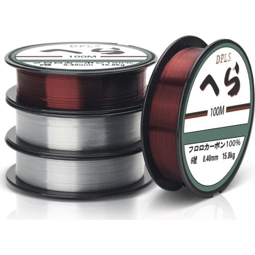 100M High Quality Nylon Fishing Line 0.4#-0.8# Super Strong Japan Monofilament Fishing Line Bass Carp Fish Fishing Accessories