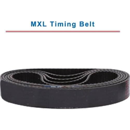 MXL Timing Belt model-101/101.6/102/103.2/104/105/106/106.4/107.2/108MXL Transmission Belt Width 6/10mm For MXL Timing Pulley