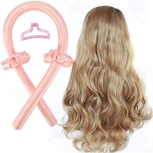 Hair Accessories Set Curling Ribbon Heatless Hair Curling Ribbon Make Hair Curly Lazy Curler Silk Curling Ribbon