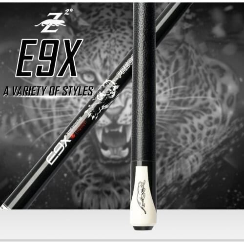 PREOAIDR 3142 E9X Thunder Billiard Pool Stick 10/11.5/13mm Thunder Fire Tip 147cm Pool Cue Uni-loc Joint Maple Shaft Leather